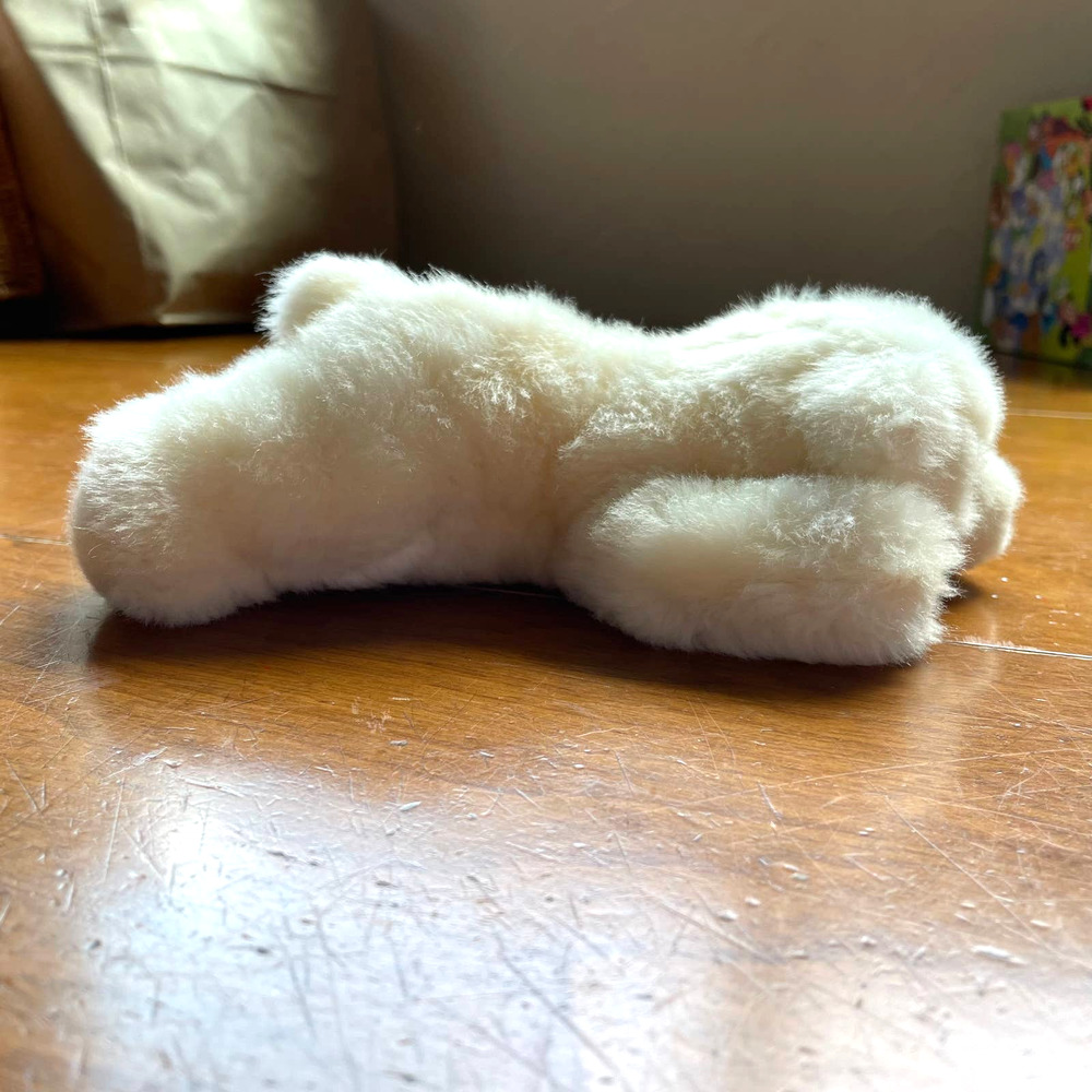 Polar Bear Stuffed Animal Small Aurora Toys Stuffy Cute Fluffy Cuddly - Picture 2 of 9